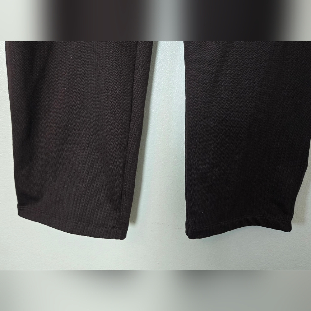 Mondetta | Brown Herringbone Pull On Pants Size XL - Picture 9 of 12
